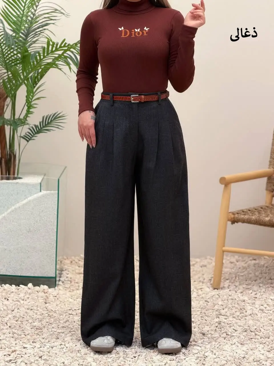 3740-شلوار بگ توییت